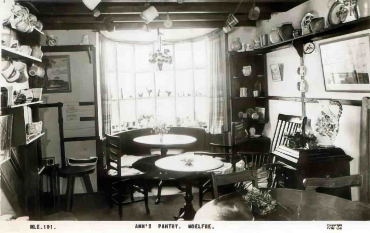 Anglesey Moelfre Anns Pantry Vintage A4 Photo Print