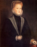 Anguisciola Sofonisba Anne Of Austria Queen Of Spain Art A4 Photo Print