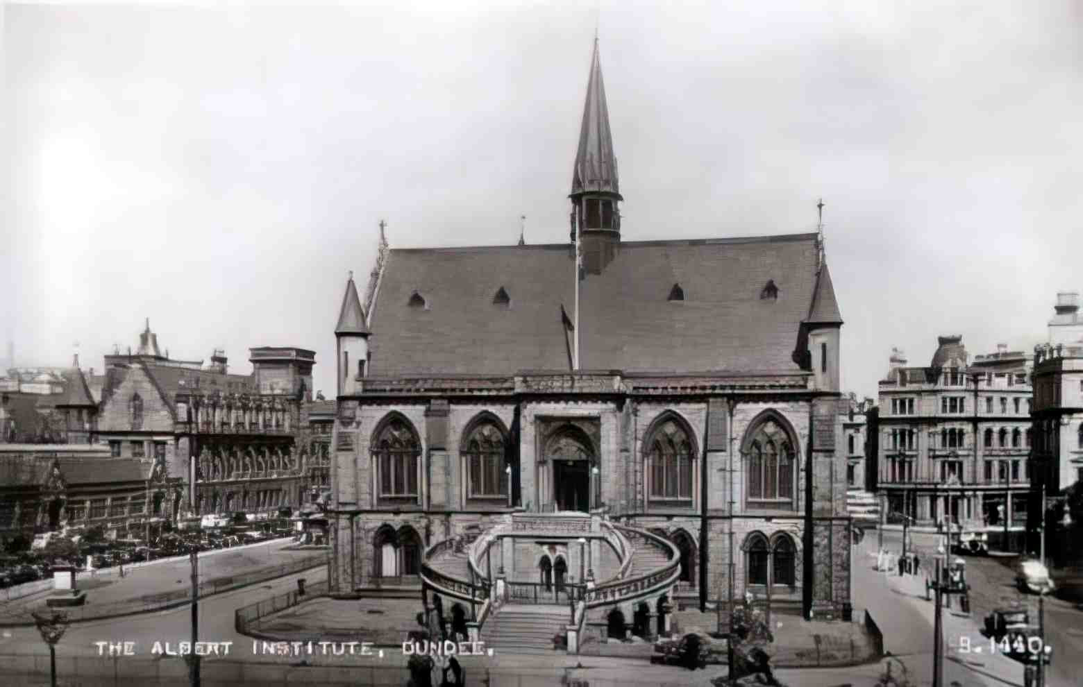 Angus Dundee Albert Institute Vintage A4 Photo Print