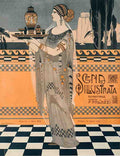 AnichiniLadyServer Vintage Advert A4 Photo Print