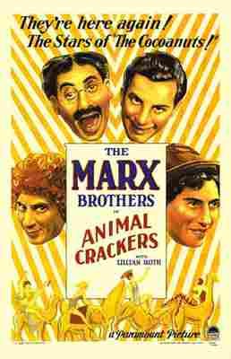 Animal Crackers 02 film star poster A4 Photo Print