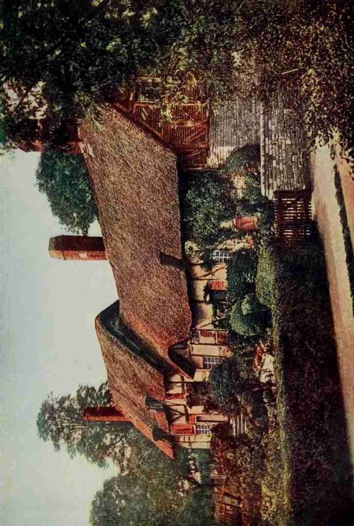 Ann Hathaways Cottage Appletons Booklovers Magazine 1903 A4 Photo Print