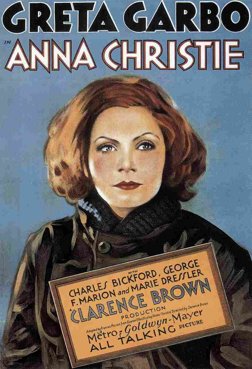 Anna Christie 1930 01 film star poster A4 Photo Print