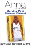 Anna Kournikova Fitness Vintage Retro Advert Poster A4 Photo Print