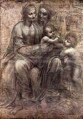Anna Selbdritt Da Vinci A4 Photo Print
