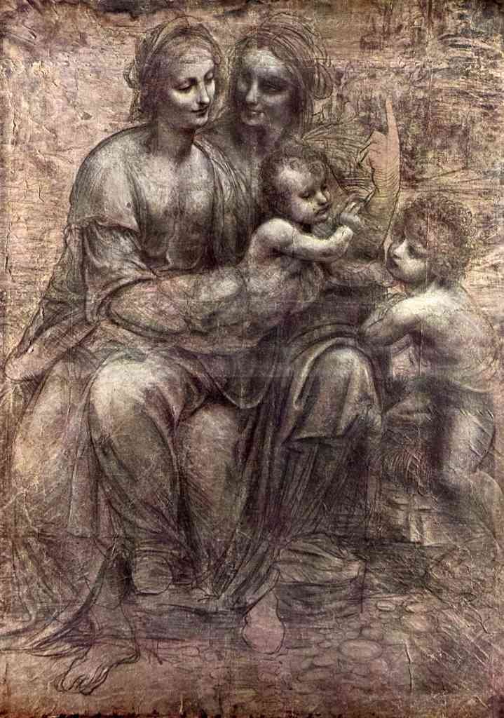 Anna Selbdritt Da Vinci A4 Photo Print