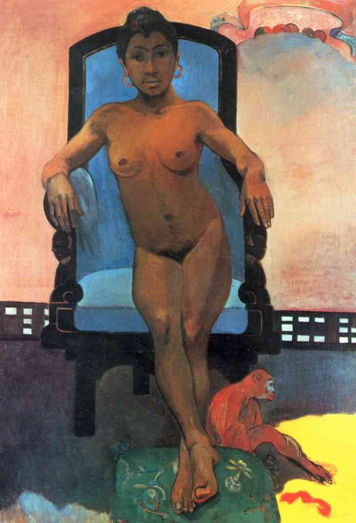 Anna The Java Woman Gauguin A4 Photo Print