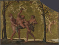 Annibale Carracci Silenus gathering Grapes A4 Photo Print