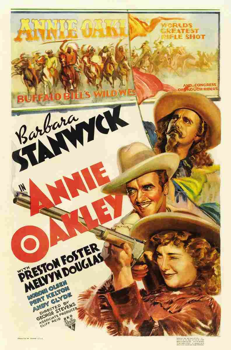 Annie Oakley 1935 01 film star poster A4 Photo Print