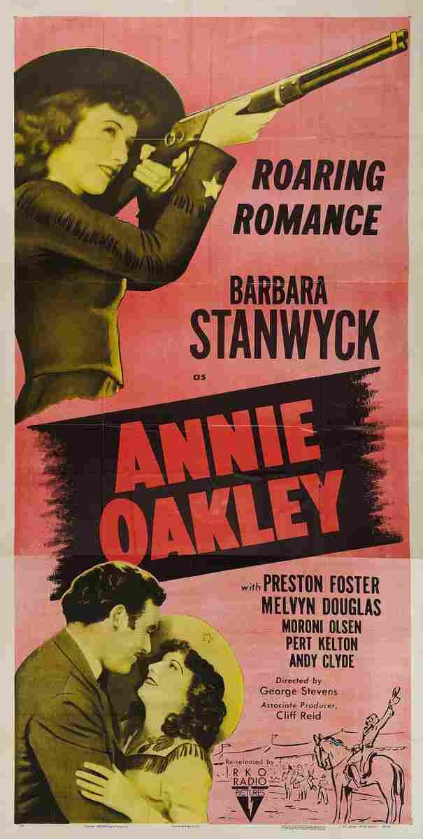 Annie Oakley 1935 03 film star poster A4 Photo Print