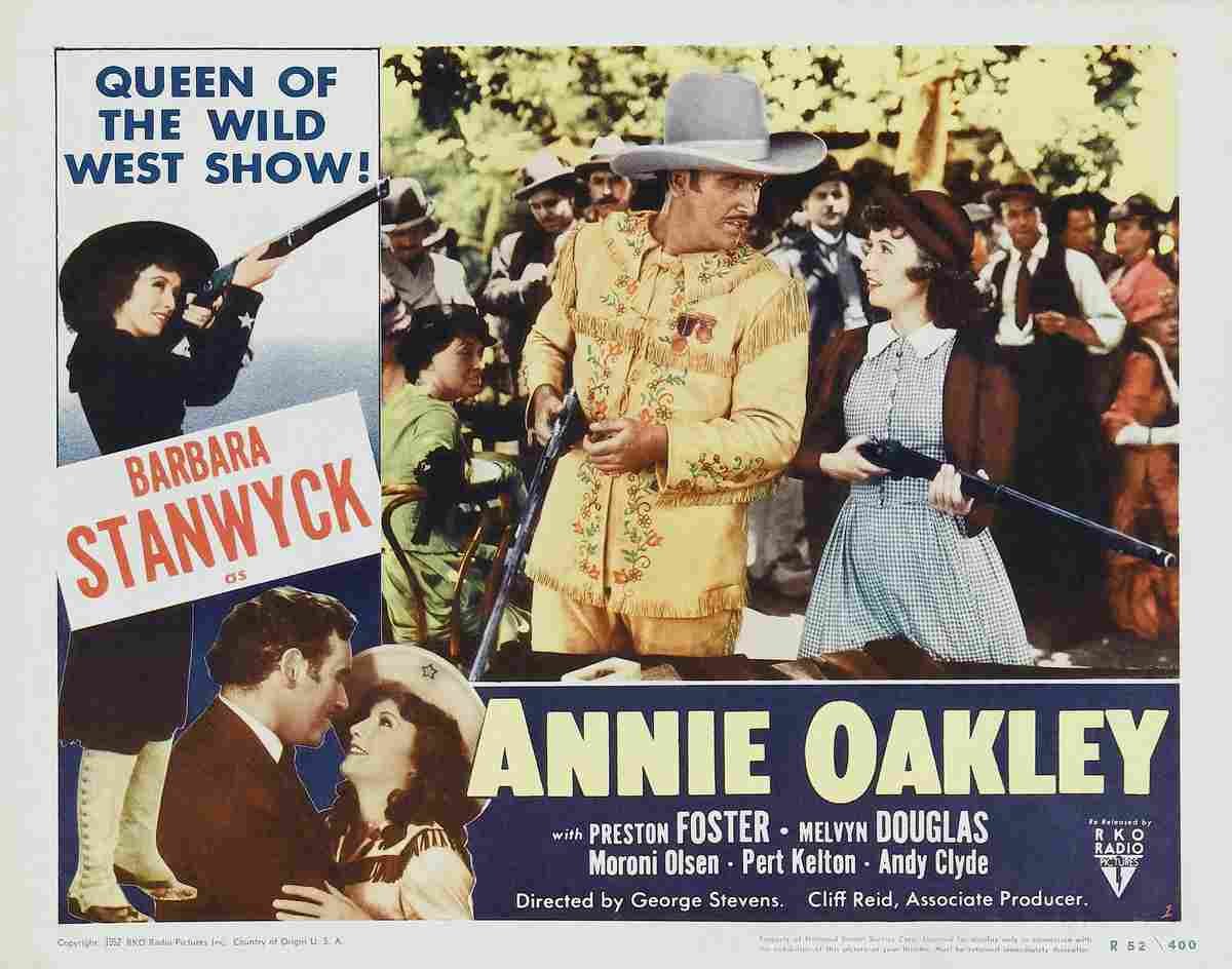 Annie Oakley 1935 05 film star poster A4 Photo Print