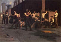 Anschutz Thomas P The Ironworker s Noontime A4 Photo Print