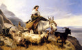 Ansdell Richard Goatherds Gibraltar Art A4 Photo Print UK