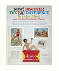 Ansochrome Beach Film Vintage Retro Advert Poster A4 Photo Print