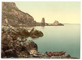 Ansteys Cove Torquay Vintage A4 Photo Print