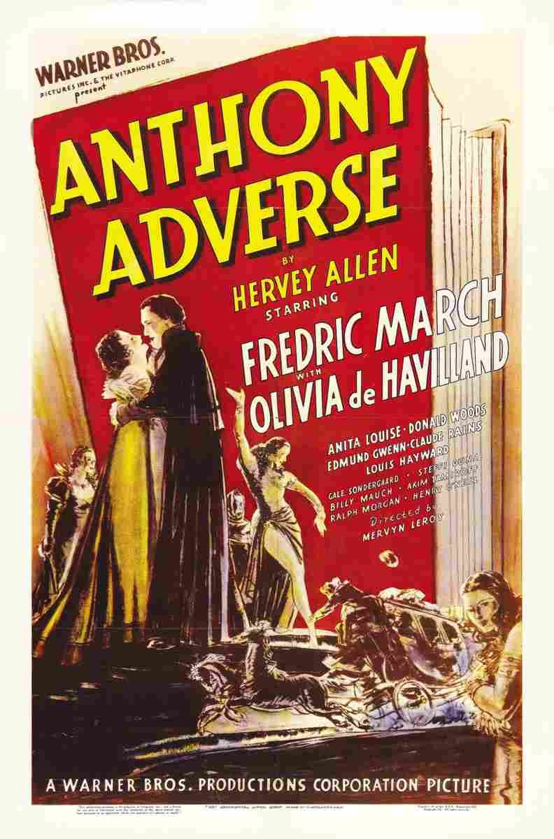 Anthony Adverse 01 film star poster A4 Photo Print