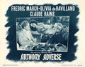 Anthony Adverse 11 film star poster A4 Photo Print