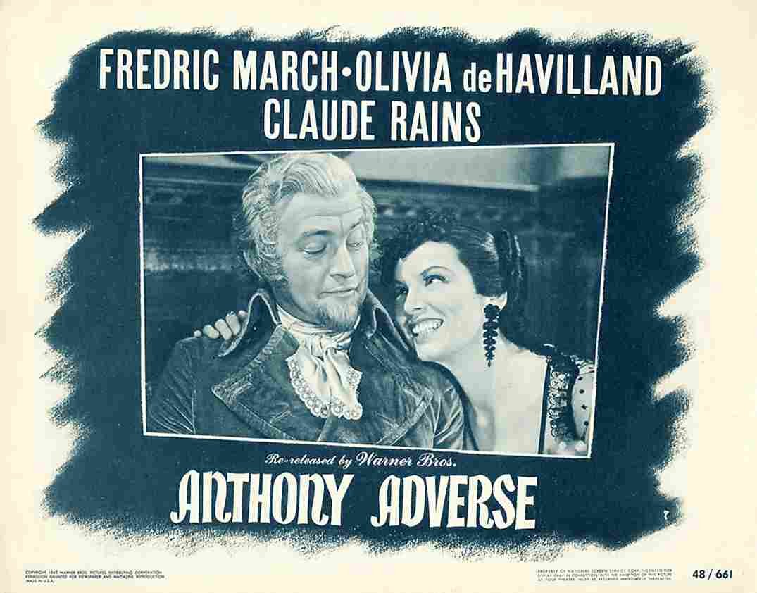 Anthony Adverse 13 film star poster A4 Photo Print