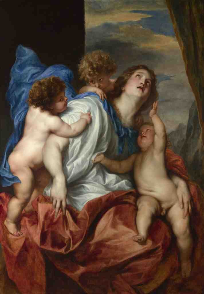 Anthony van Dyck Charity A4 Photo Print