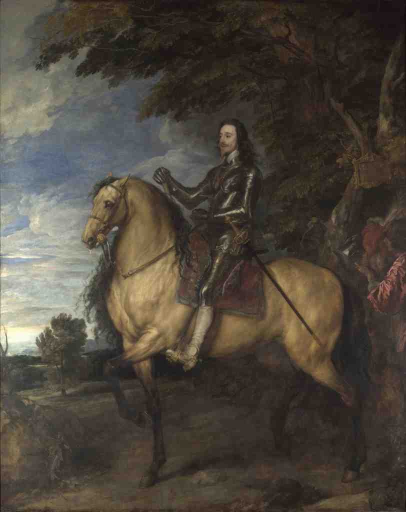 Anthony van Dyck Equestrian Portrait of Charles I A4 Photo Print