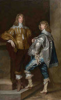 Anthony van Dyck Lord John Stuart and his Brother, Lord Bernard Stuart A4 Photo Print