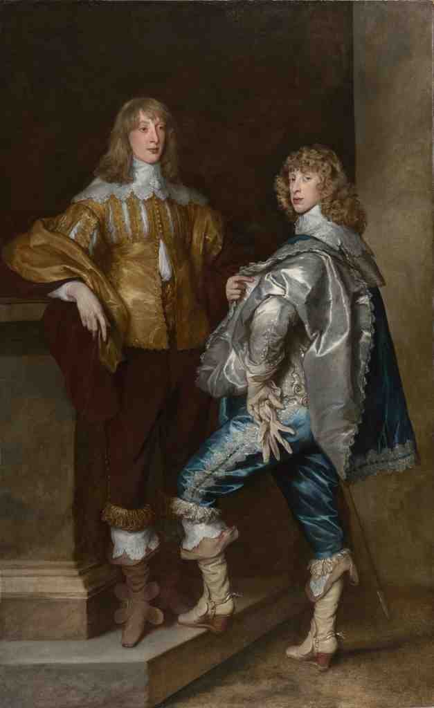 Anthony van Dyck Lord John Stuart and his Brother, Lord Bernard Stuart A4 Photo Print