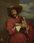 Anthony van Dyck Portrait of Francois Langlois A4 Photo Print