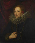 Anthony van Dyck Portrait of a Woman A4 Photo Print