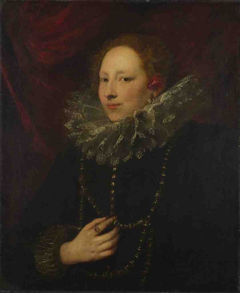 Anthony van Dyck Portrait of a Woman A4 Photo Print