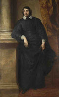 Anthony van Dyck Portrait of the Abbe Scaglia A4 Photo Print