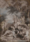Anthony van Dyck Rinaldo conquered by Love for Armida A4 Photo Print