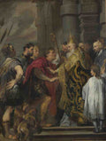 Anthony van Dyck St Ambrose barring Theodosius from Milan Cathedral A4 Photo Print