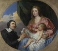 Anthony van Dyck The Abbe Scaglia adoring the Virgin and Child A4 Photo Print