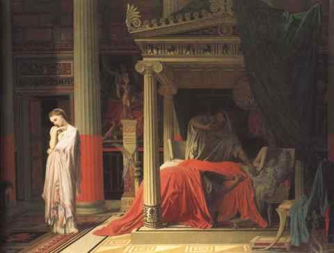Antiochus And Stratonice A4 Photo Print