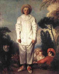 Antoine Jean Watteau Gilles A4 Photo Print
