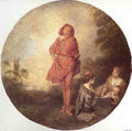 Antoine Jean Watteau Watteau L Orgueilleux A4 Photo Print