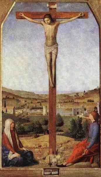 Antonello Da Messina Crucifixion A4 Photo Print