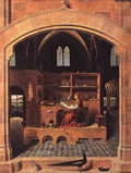 Antonello Da Messina St Jerome In His Study A4 Photo Print