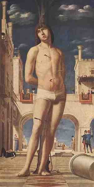 Antonello Da Messina St Sebastian A4 Photo Print