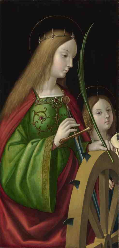 Antonio de Solario Saint Catherine of Alexandria 1 A4 Photo Print