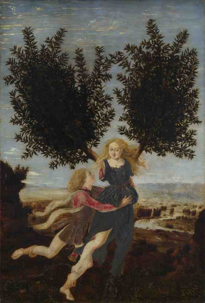 Antonio del Pollaiuolo Apollo and Daphne A4 Photo Print