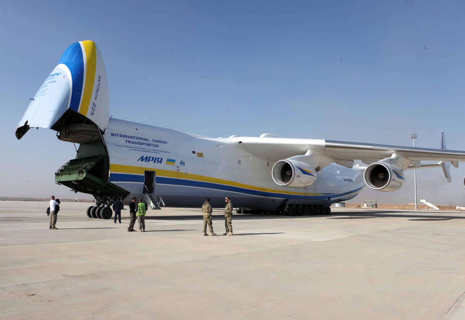 Antonov An225 Mriya Cossack 8 (2) Military A4 Photo Print