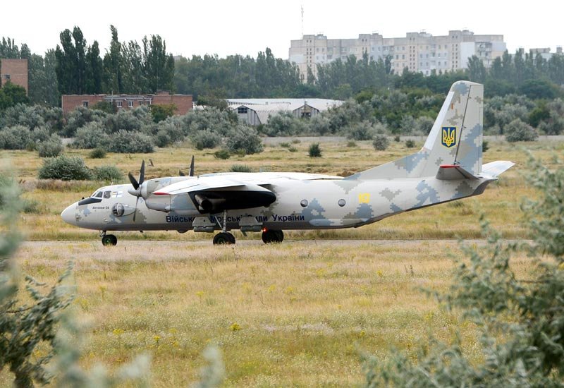 Antonov An26 Curl Transport Aircraft Soviet Union Military A4 Photo Print