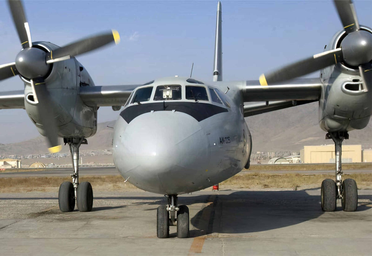 Antonov An32 Cline Tactical Military Transport Aircraft Soviet Union 2 (2) Military A4 Photo Print
