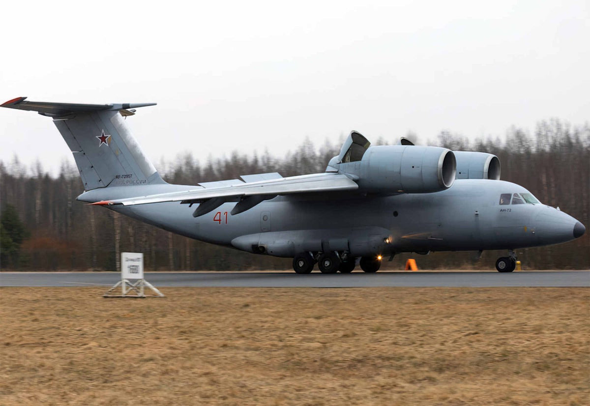 Antonov An72 Coaler Transport Aircraft Soviet Union 3 (2) Military A4 Photo Print