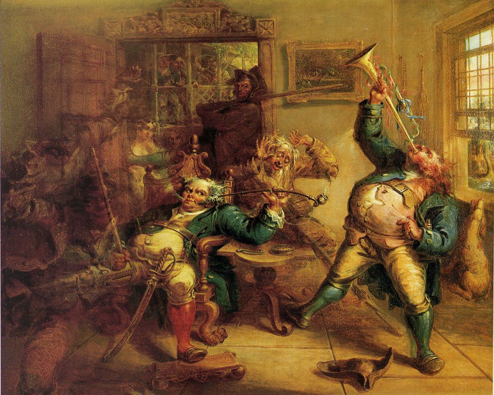 Antony Van Corlear 1839 Art A4 Photo Print