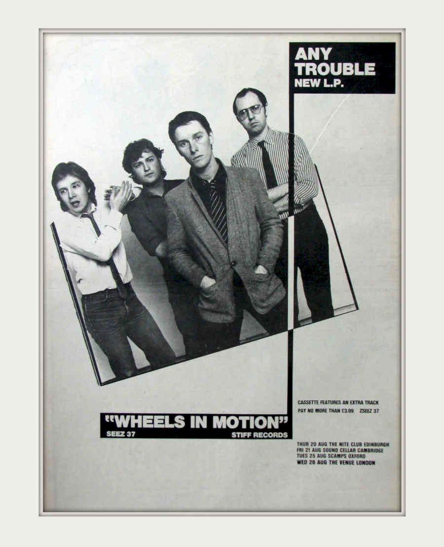 Any Trouble Wheels Vintage Retro Advert Poster A4 Photo Print