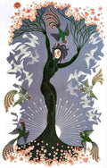 Anya Tree Goddess Vintage Retro Advert Poster A4 Photo Print
