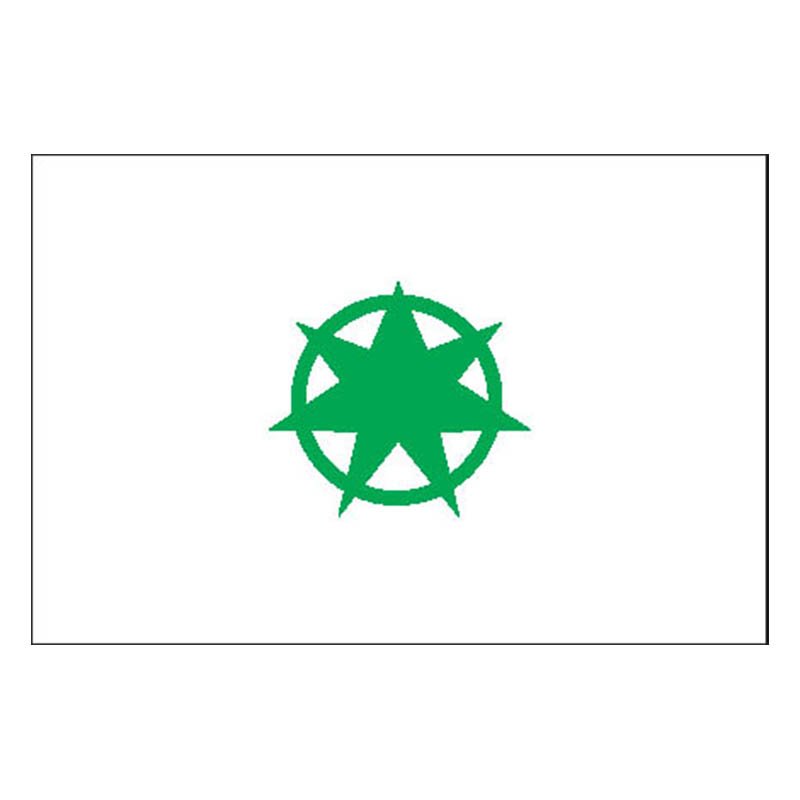 Aomori City Flag N2636 A4 Photo Print