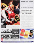 Ap Coffee Ads Vintage Retro Advert Ads A4 Photo Print